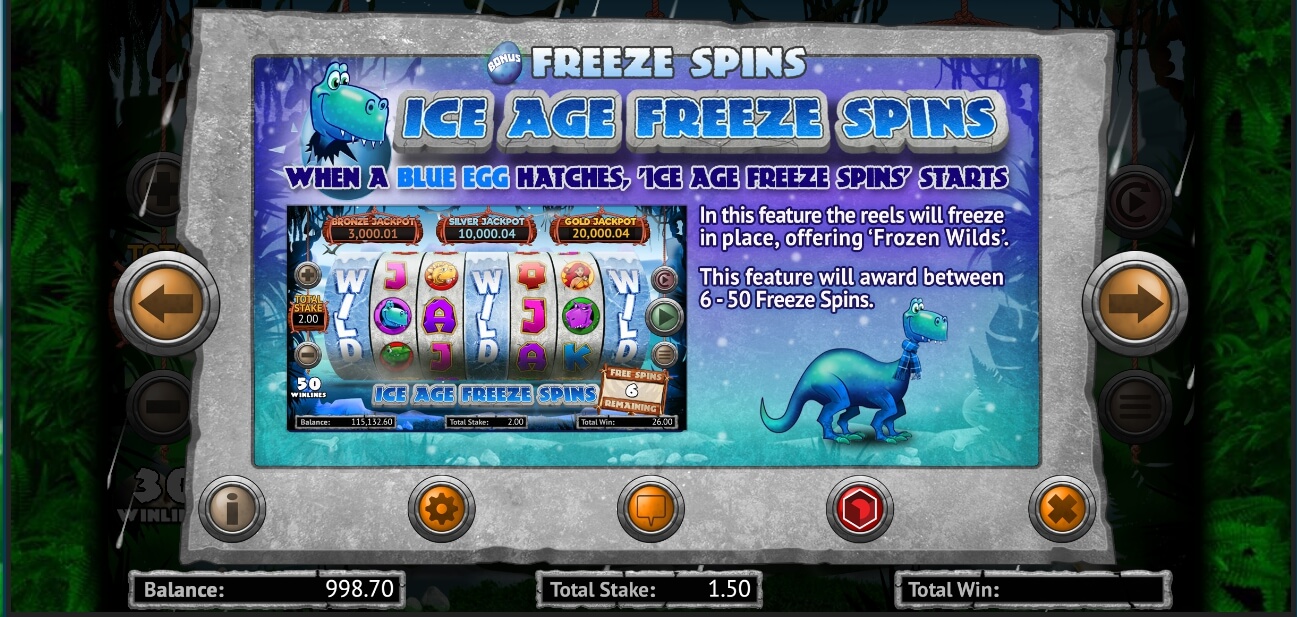 rolling stone age slot machine detail image 2