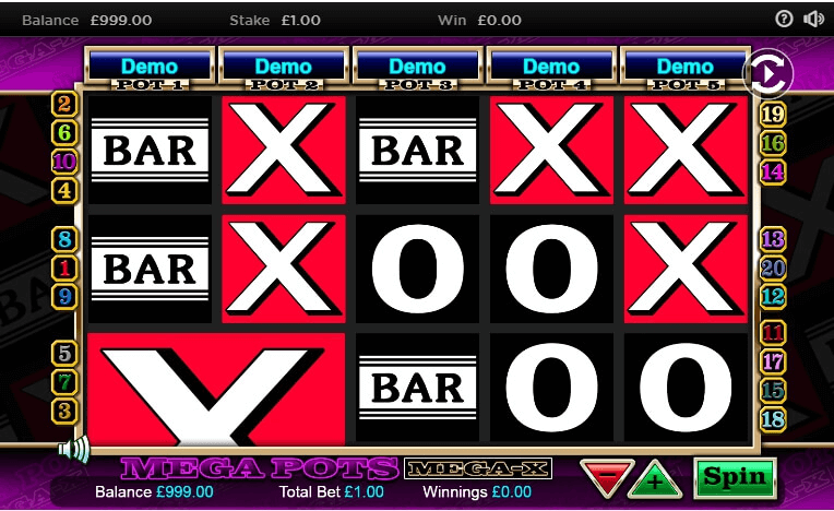 Mega Pots Mega-X slot play free