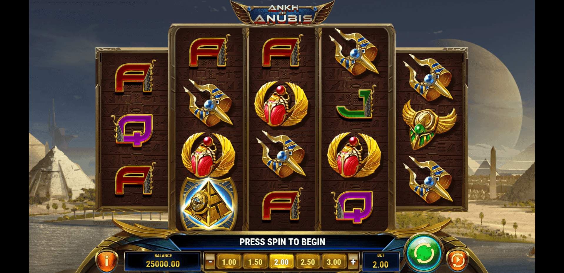 Ankh of Anubis slot play free