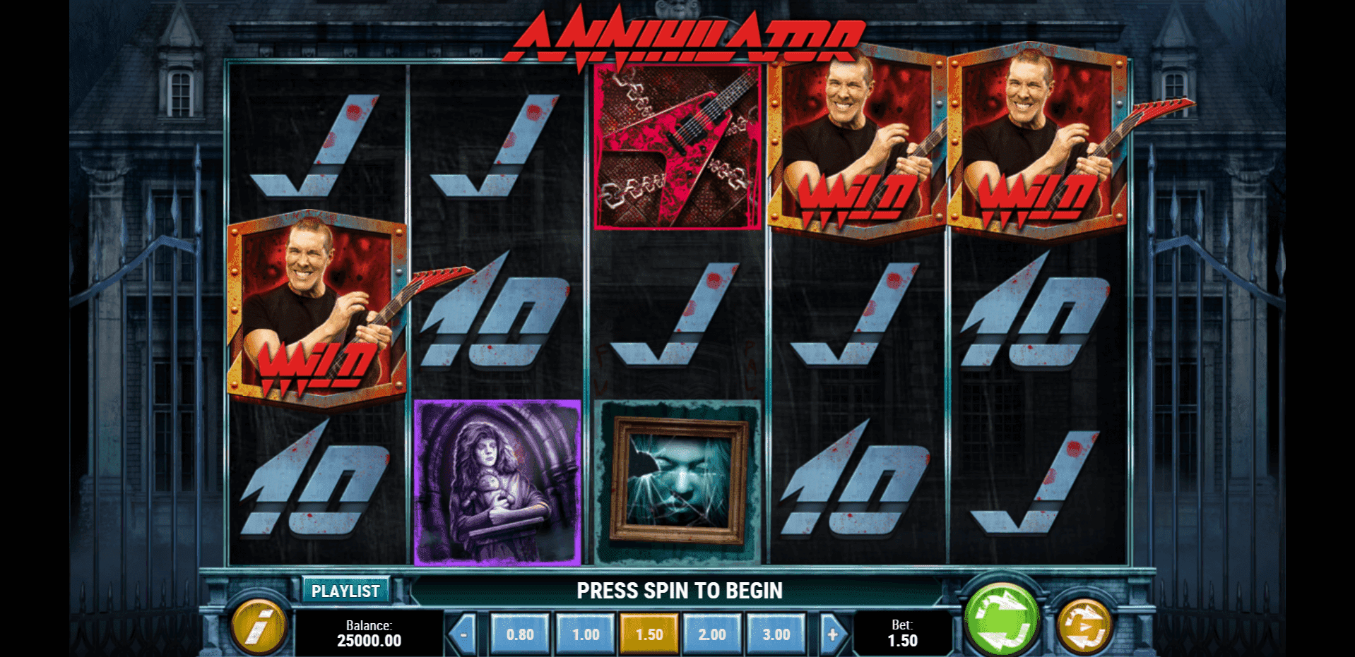 Annihilator slot play free