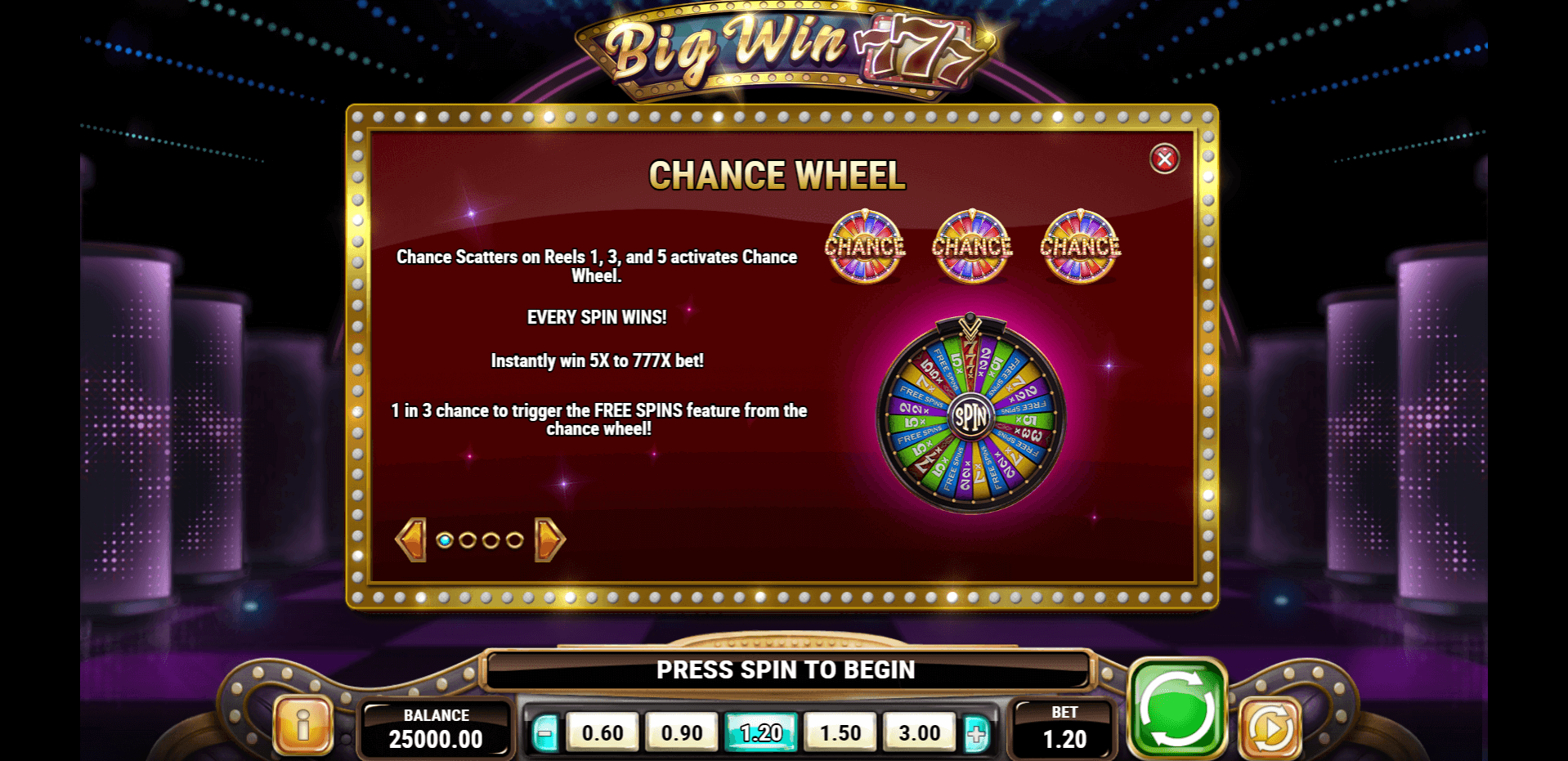 big win 777 slot machine detail image 0