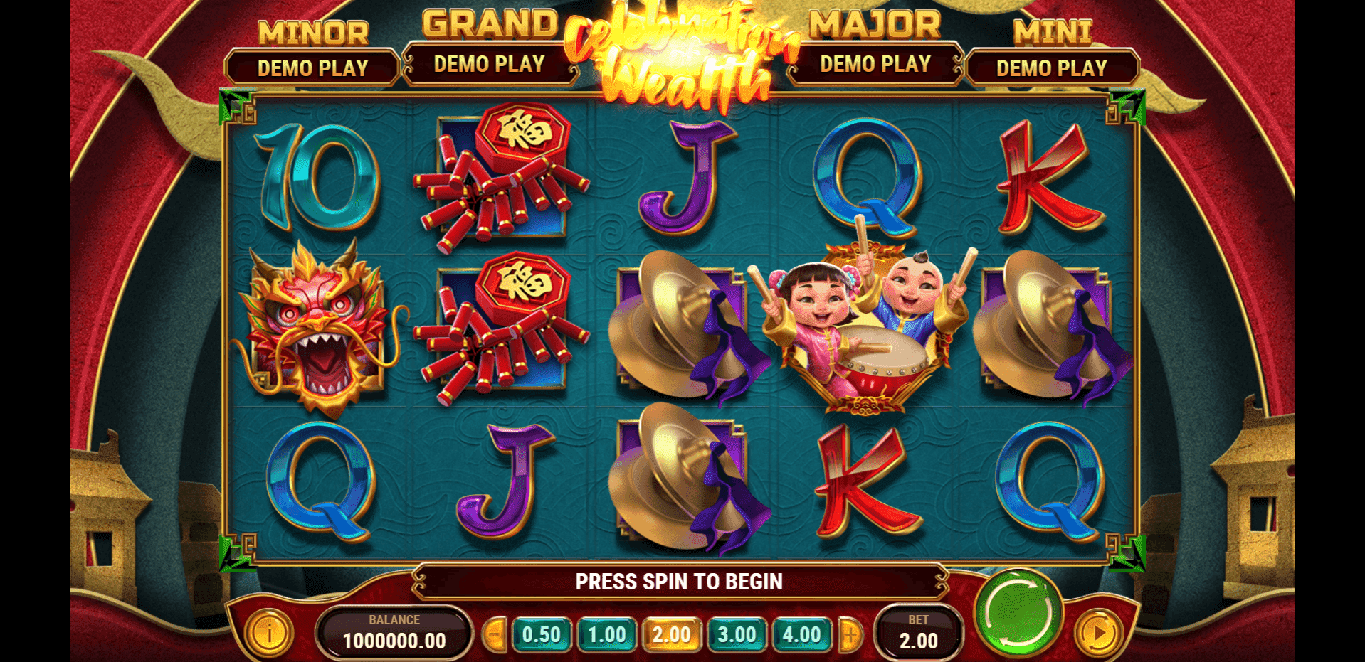 Celebration of Wealth slot play free