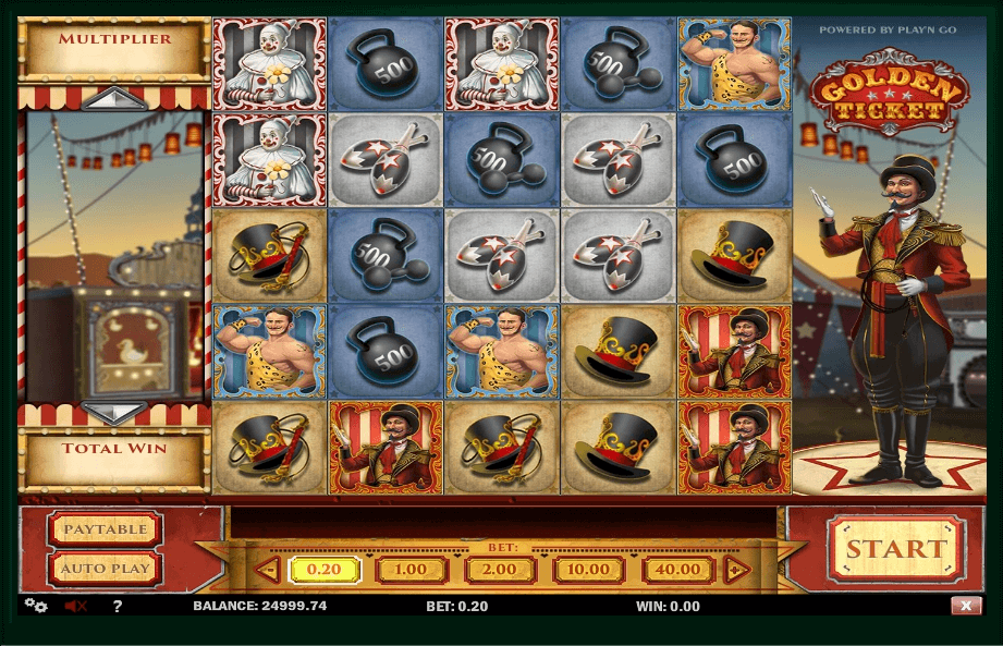 Golden Ticket slot play free