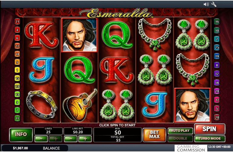 Esmeralda slot play free