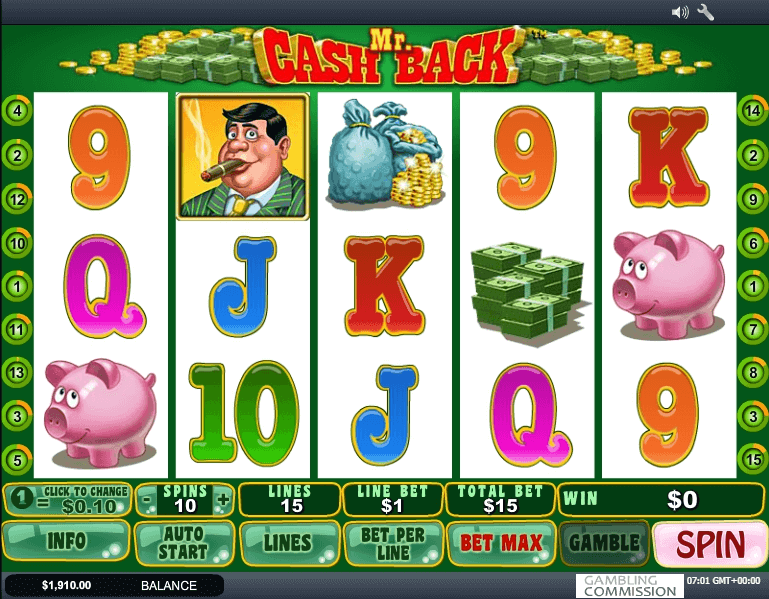 Mr. Cashback slot play free