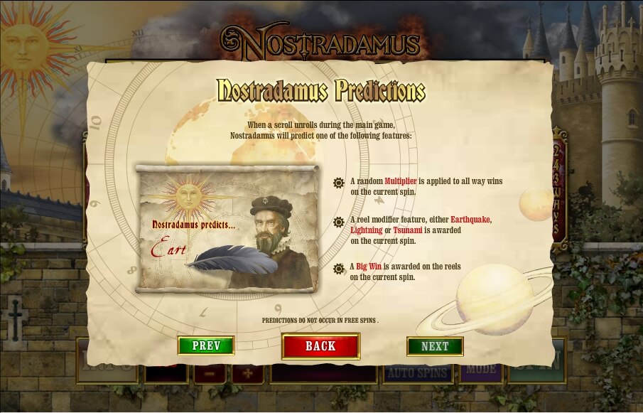 nostradamus slot machine detail image 0