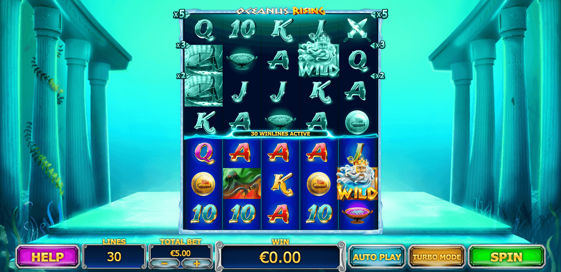 Oceanus Rising slot play free