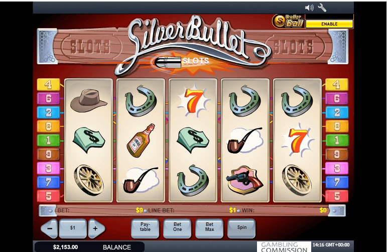 Silver Bullet slot play free