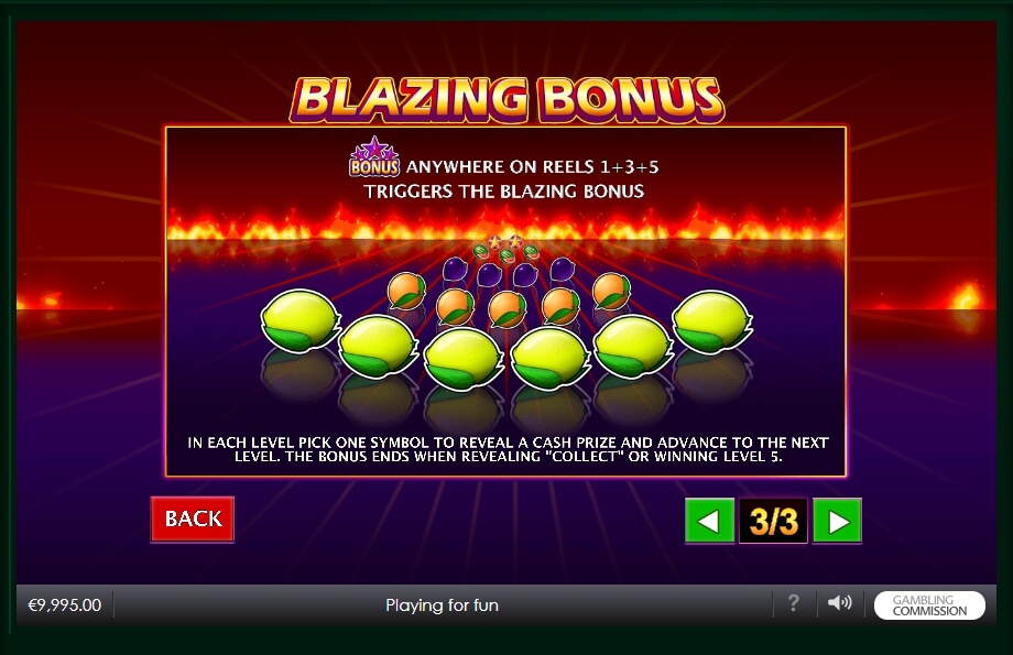 stars ablaze slot machine detail image 0