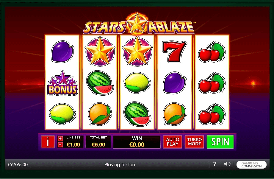 Stars Ablaze slot play free