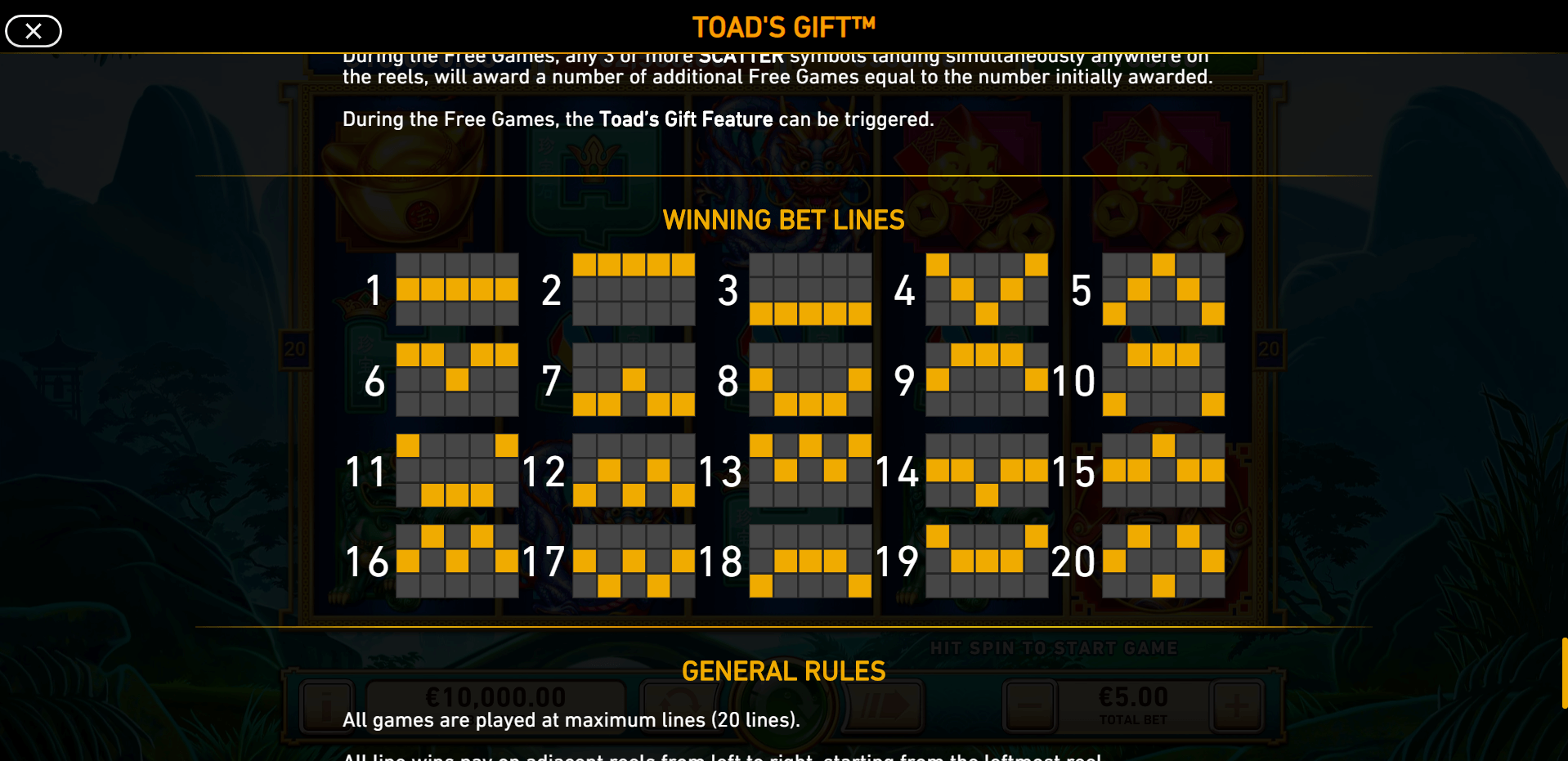 toads gift slot machine detail image 3