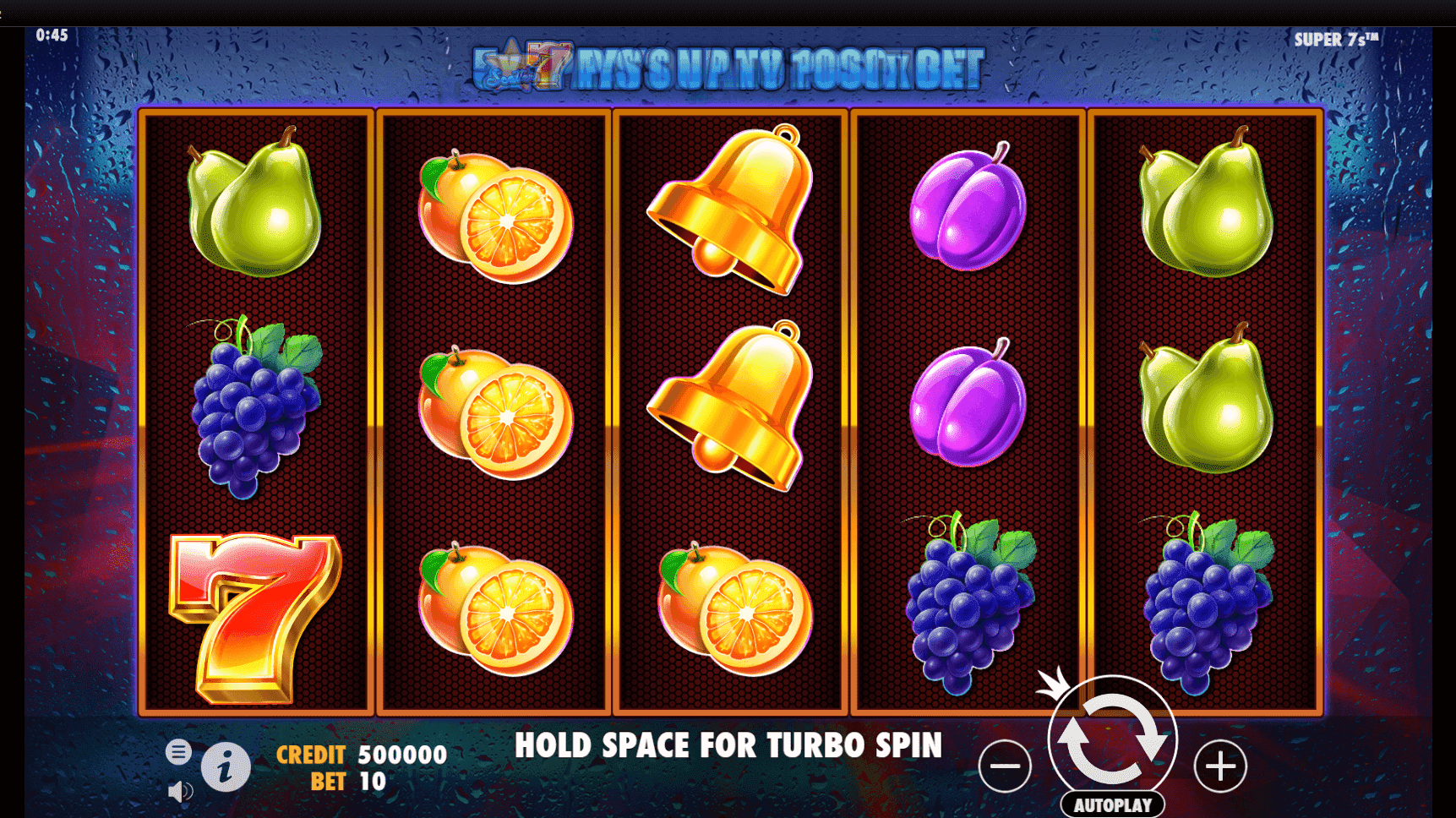 Super 7s slot play free