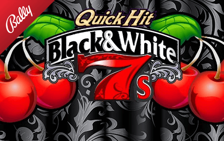 Quick Hit Black and White 7s slot machine
