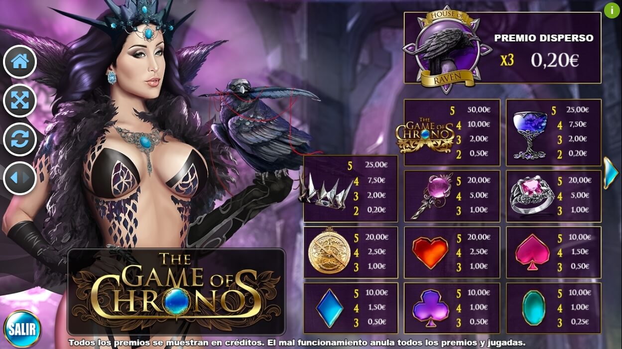 the game of chronos slot machine detail image 4