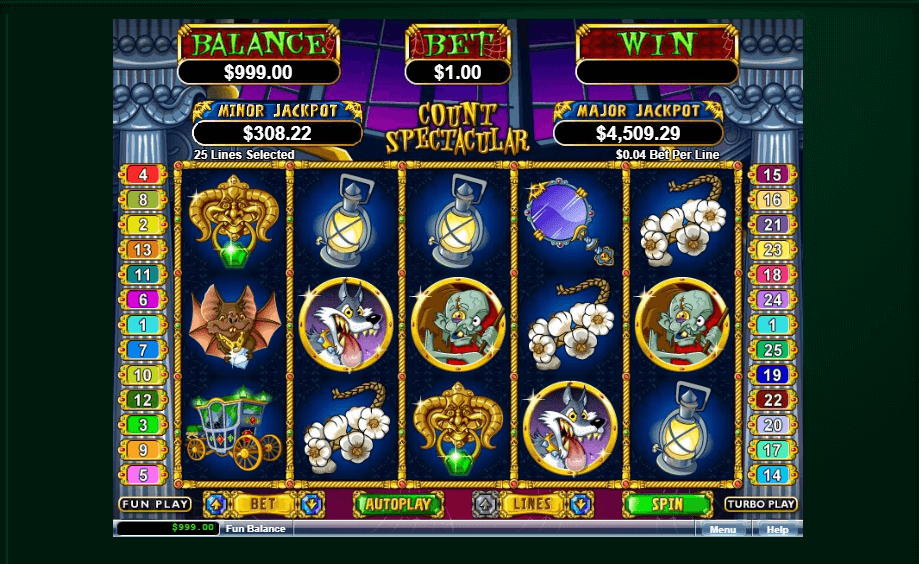 Count Spectacular slot play free
