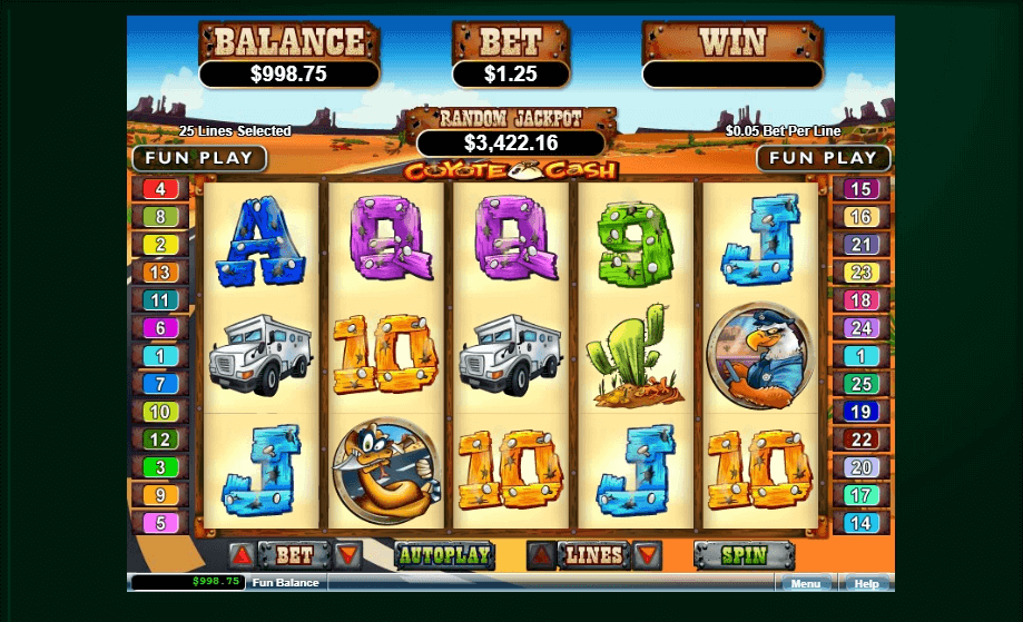 Coyote Cash slot play free