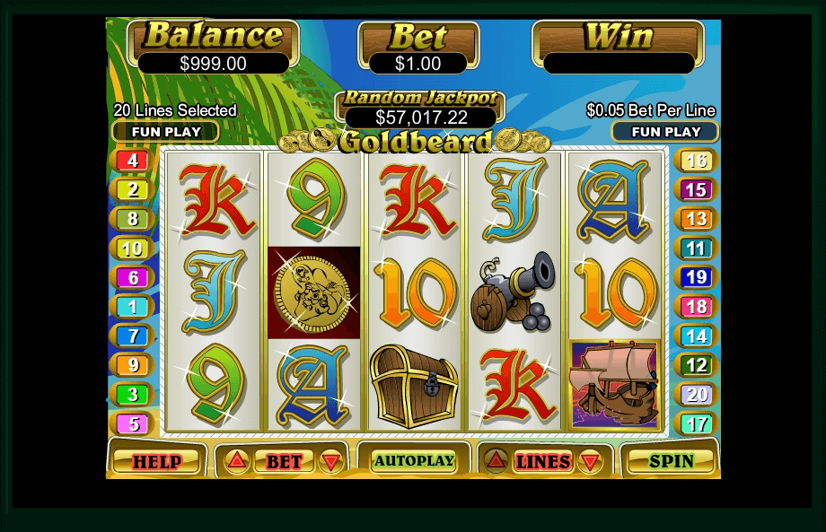 Goldbeard slot play free