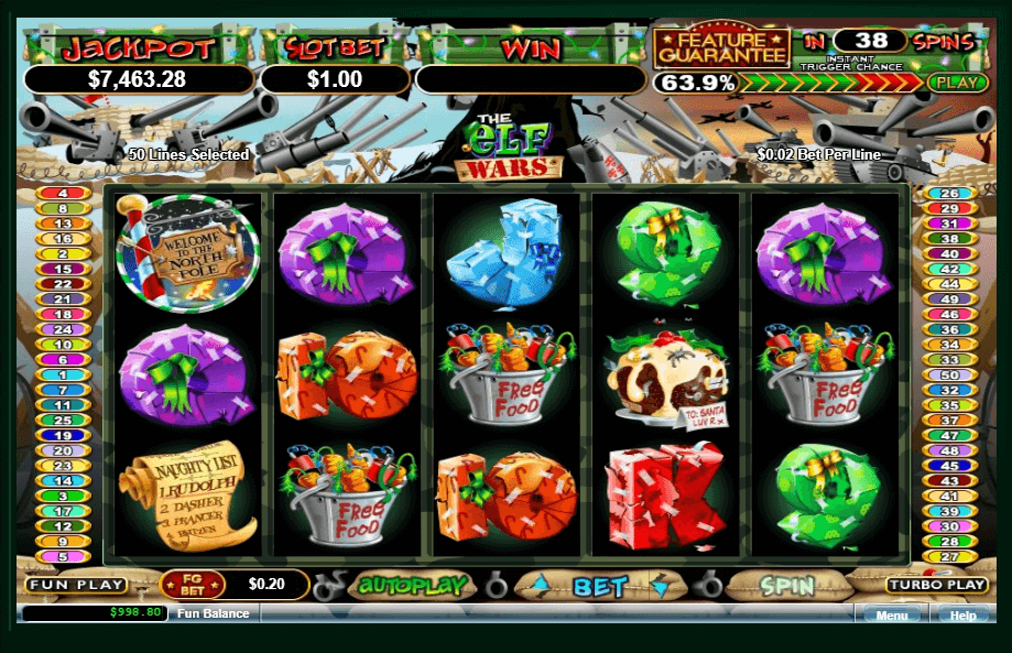 The Elf Wars slot play free