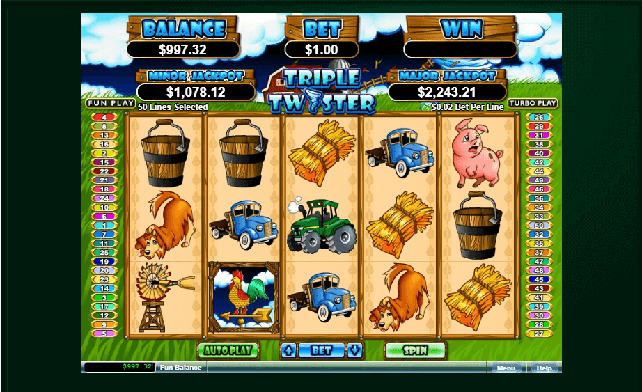 Triple Twister slot play free