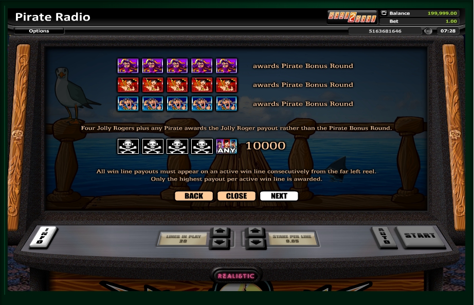 pirate radio slot machine detail image 7