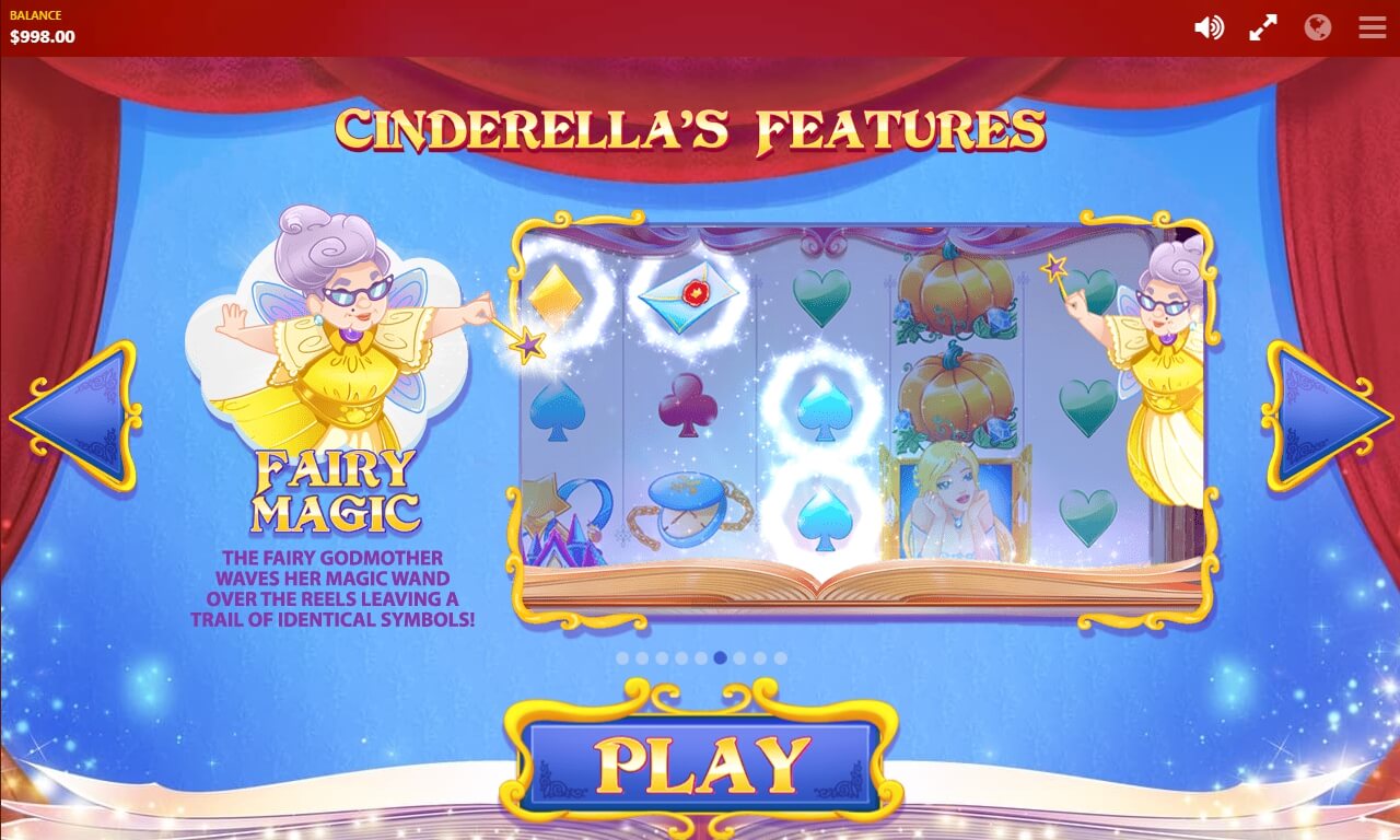 cinderella’s ball slot machine detail image 3