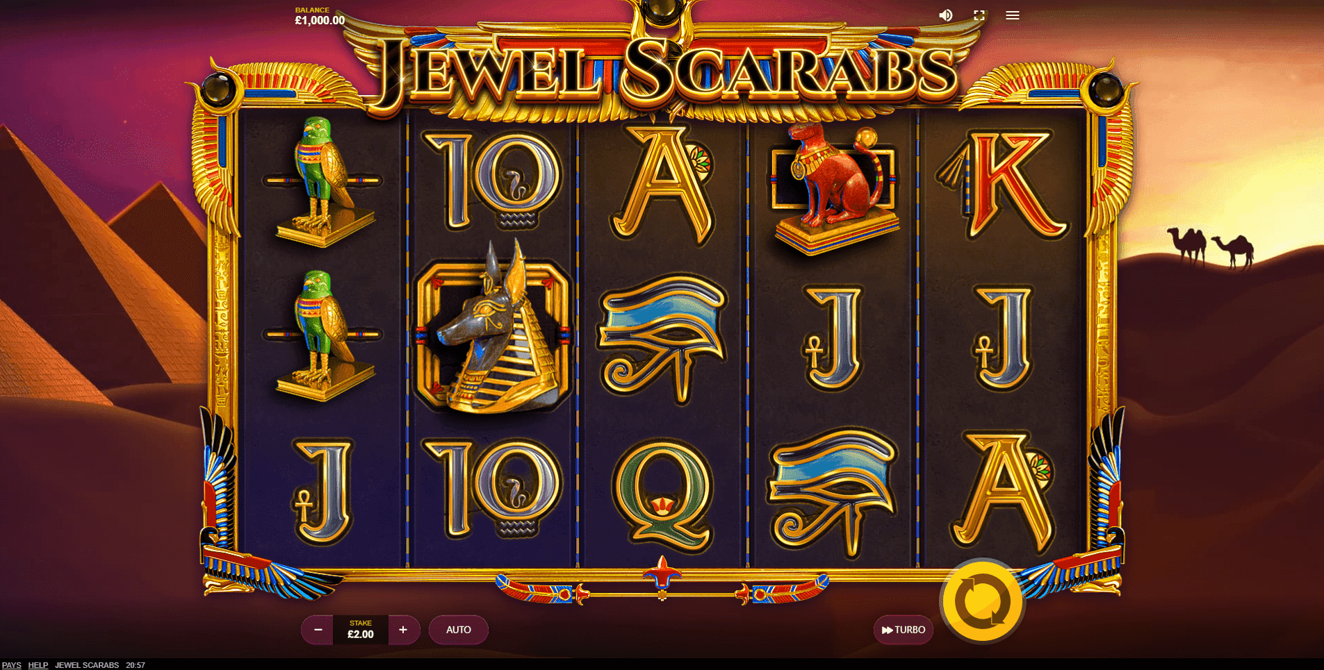 Jewel Scarabs slot play free