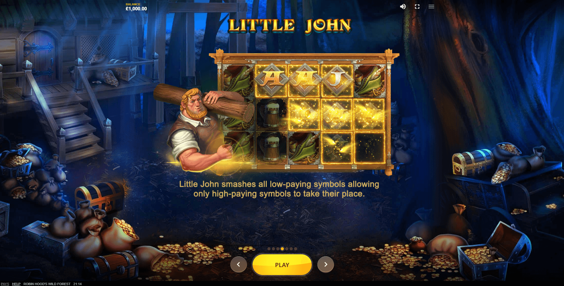 robin hoods wild forest slot machine detail image 2