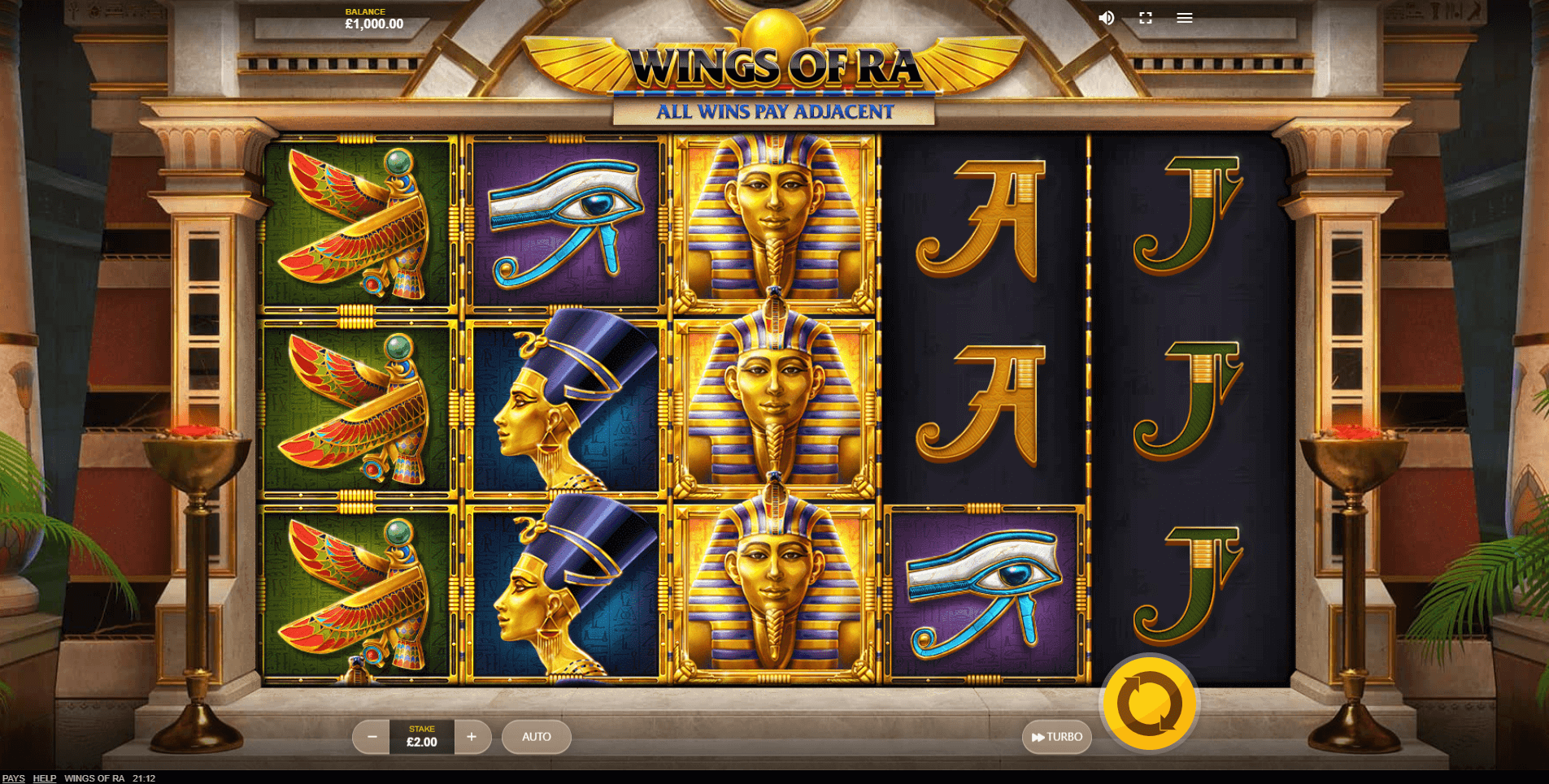 Wings Of Ra slot play free