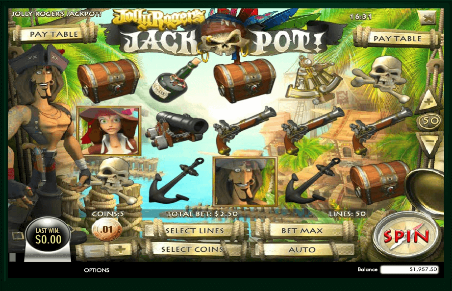 Jolly Rogers Jackpot slot play free