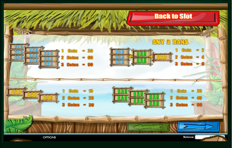 tahiti time slot machine detail image 2