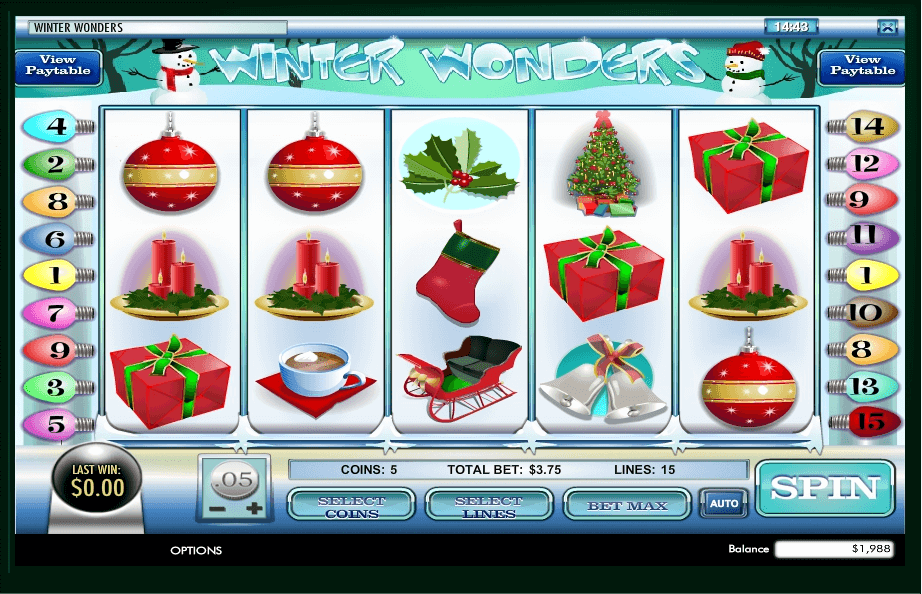 Winter Wonders slot play free