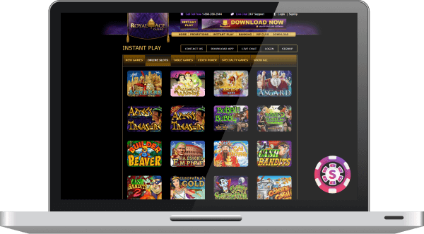 royal ace casino games