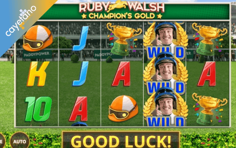 Ruby Walsh Champions Gold slot machine