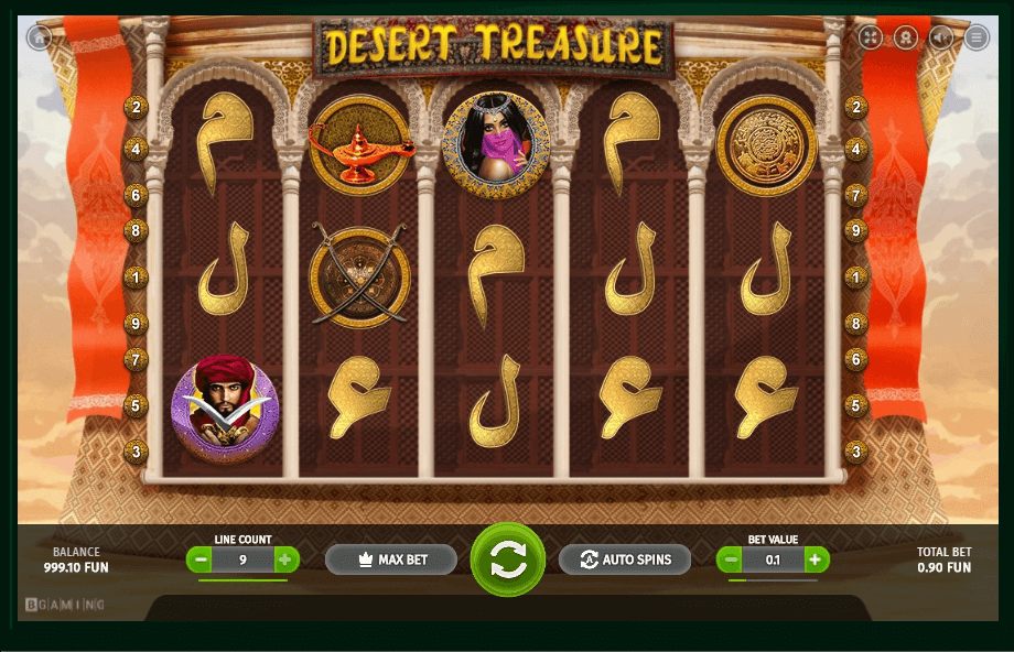 Desert Treasure slot play free