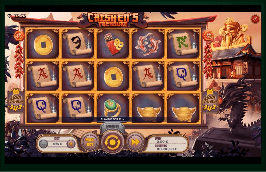 Caishens Treasure slot play free