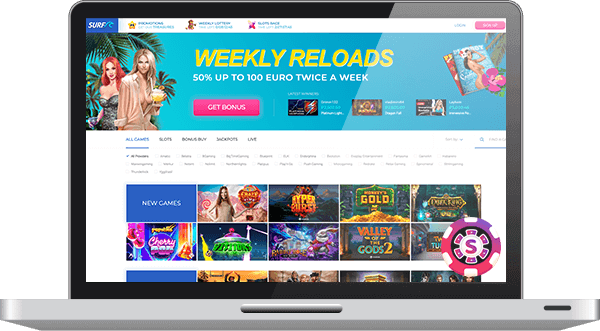Surf Casino games
