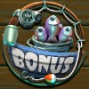 bucket with fish and fishing rod: bonus symbol - the angler