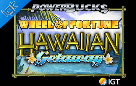 Wheel of Fortune Hawaiian Getaway Powerbucks slot machine