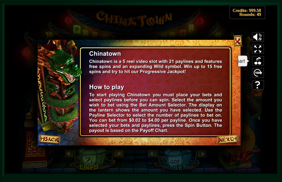 chinatown slot machine detail image 4