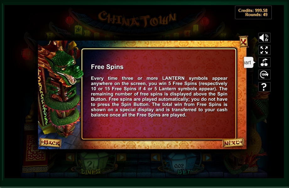 chinatown slot machine detail image 1